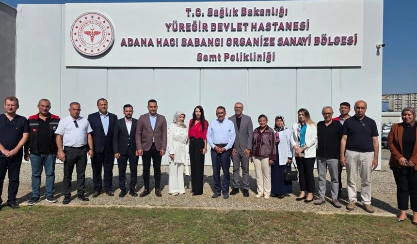 AK Partili Doğru’dan AOSB Semt Polikliniği’ne ziyaret