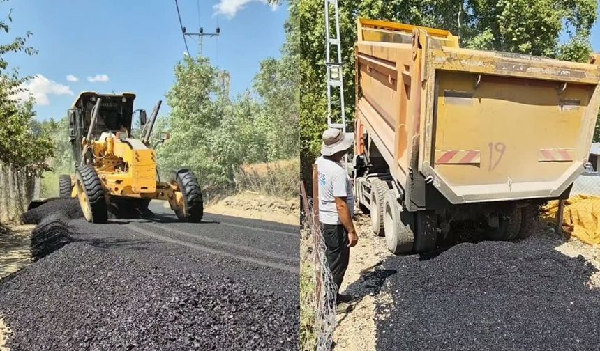 Aladağ’da Madenli ve Yetimli mahallelerinin yolları yenileniyor