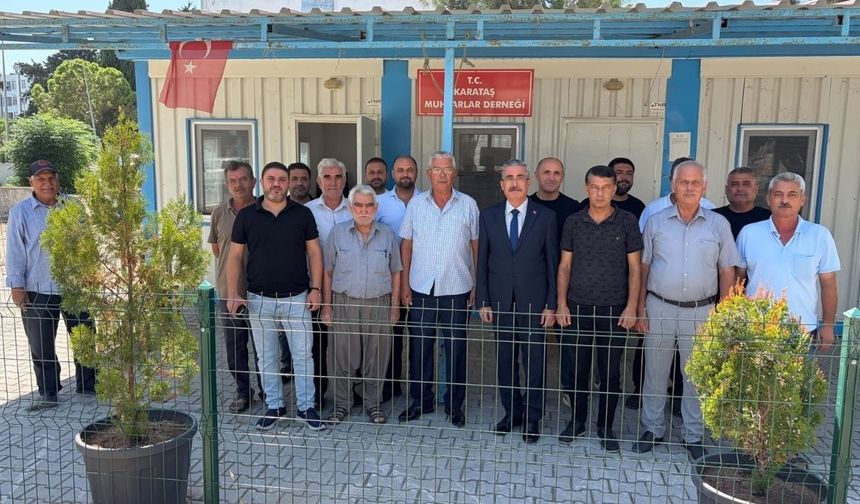 Ali Bedrettin Karataş muhtarlarla bir araya geldi
