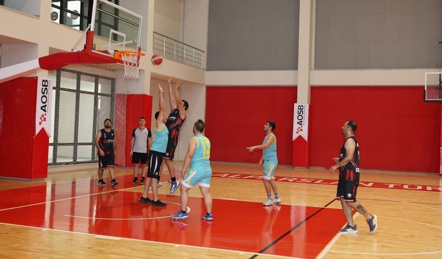 AOSB’de basketbol heyecanı başladı