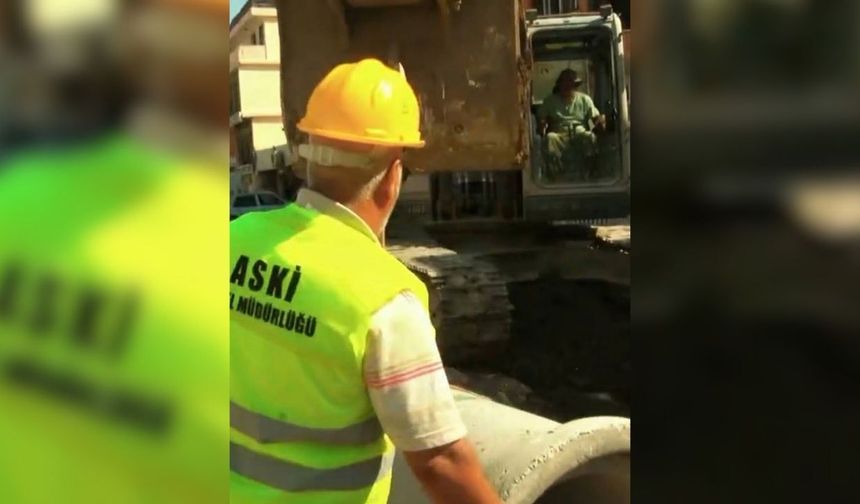 ASKİ’den İncirlik Mahallesi’nde altyapı çalışması