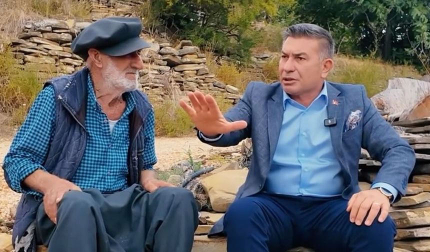 Burhan Amca sazıyla içini döktü, Başkan Şimşek’ten yuva sözü geldi