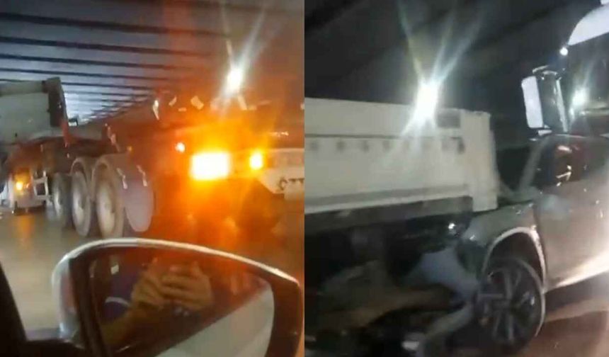 Ceyhan-Adana yolunda zincirleme kaza: 4 araç birbirine girdi