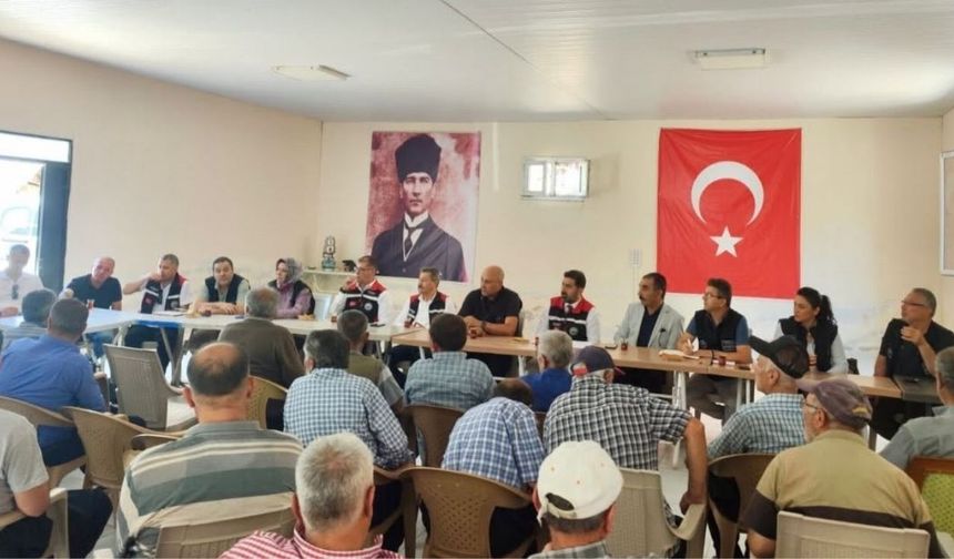 Feke’de yetiştiricilere ıslah projesi anlatıldı
