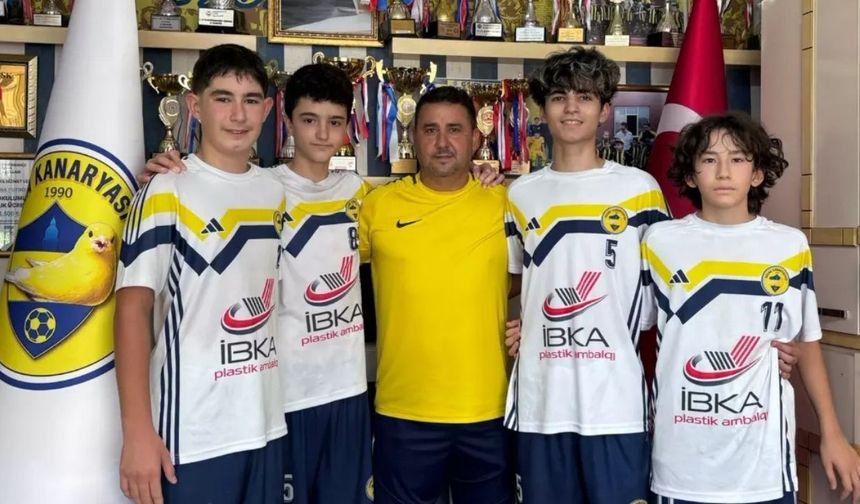 Kanaryaspor’un 4 genç yeteneğine Fenerbahçe’den davet
