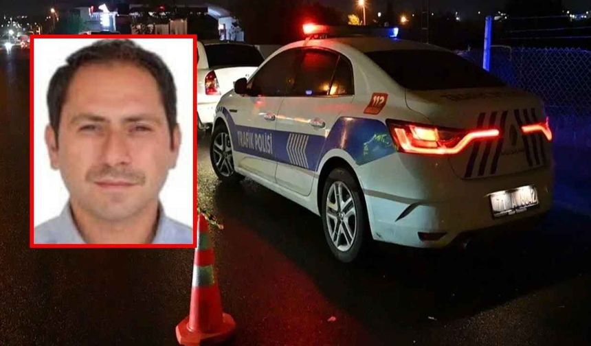 Kaza yerinde inceleme yapan polis şehit oldu