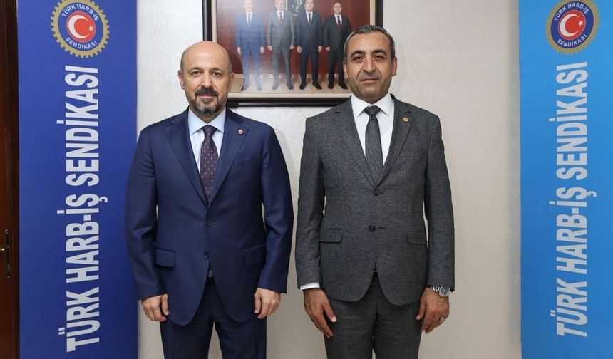 Nacar’dan Türk Harb-İş Sendikası’na ziyaret