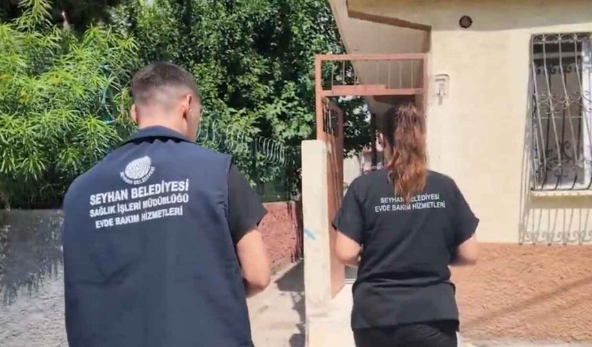 Seyhan Belediyesinden ücretsiz evde bakım ve sağlık desteği
