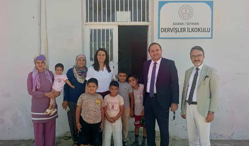 Seyhan İlçe Millî Eğitim Müdürlüğü’nden Dervişler İlkokulu’na ziyaret