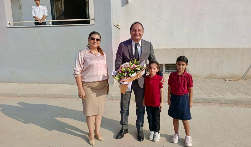 Seyhan İlçe Milli Eğitim’den anlamlı ziyaret: Bayrak sevgisi ve eğitim istişaresi