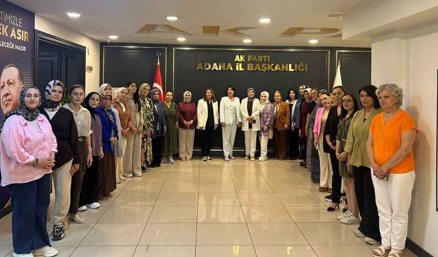 AK Partili Sunay Karamık’tan Adana’da yoğun mesai