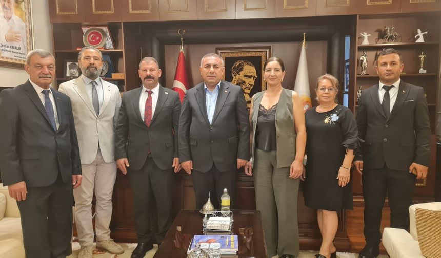 Türkiye İttifakı Partisi’nden Güngör Geçer’e ziyaret