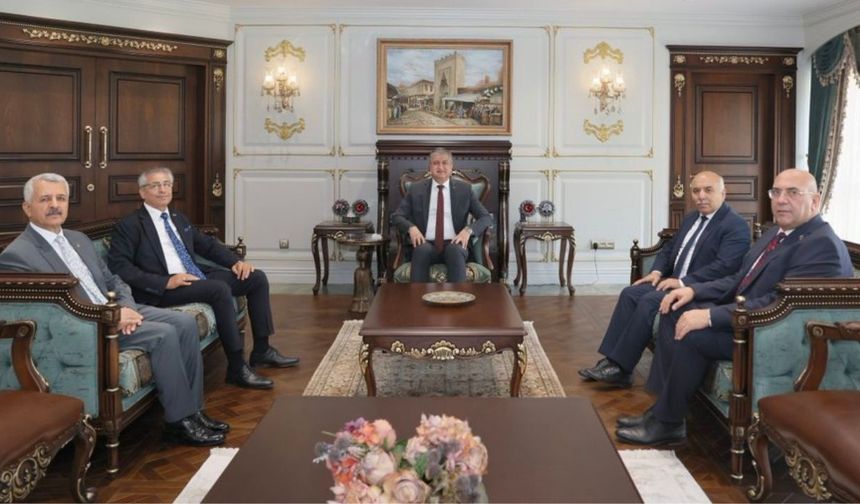 Vali Mustafa Yavuz, MEB heyetini Adana’da ağırladı