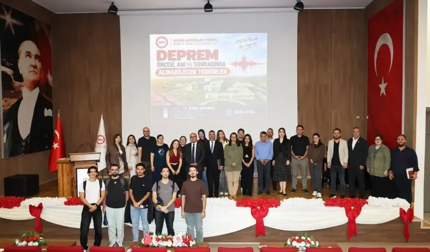 Adana Alparslan Türkeş Bilim ve Teknoloji Üniversitesi'nde hayat kurtaran seminer