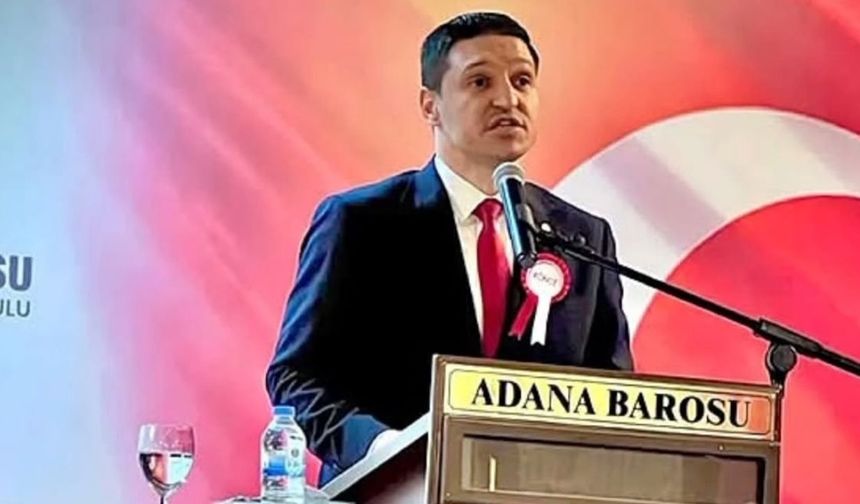 Adana Barosu’nda Volkan Böke yeniden başkan seçildi