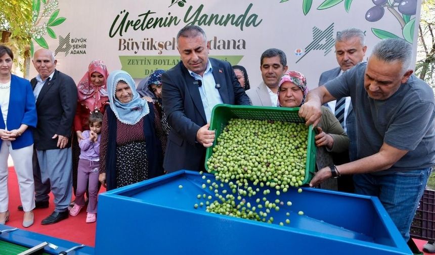Adana’da zeytin üreticilerine makine desteği: 9 mahallede kullanılacak