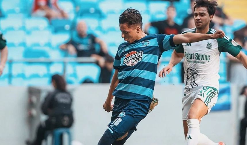 Adana Demirspor evinde istediğini alamadı: İnegöl Kafkas'a 1-0 mağlup oldu