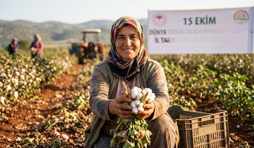 Adana İl Tarım ve Orman Müdürlüğü’nden 15 Ekim Dünya Kadın Çiftçiler Günü mesajı