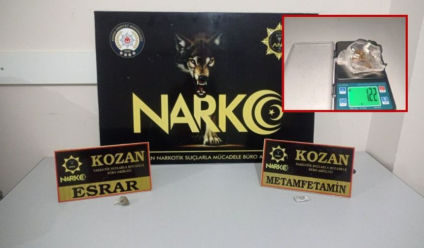 Adana Kozan’da silah ve uyuşturucu operasyonu: 3 kişi tutuklandı