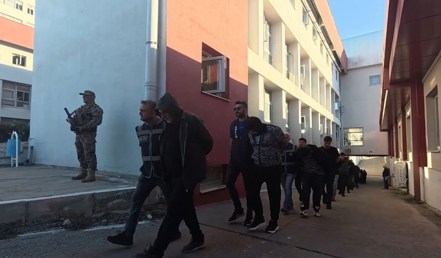 Adana merkezli 9 ilde kurgulanmış kaza operasyonu: 58 tutuklama