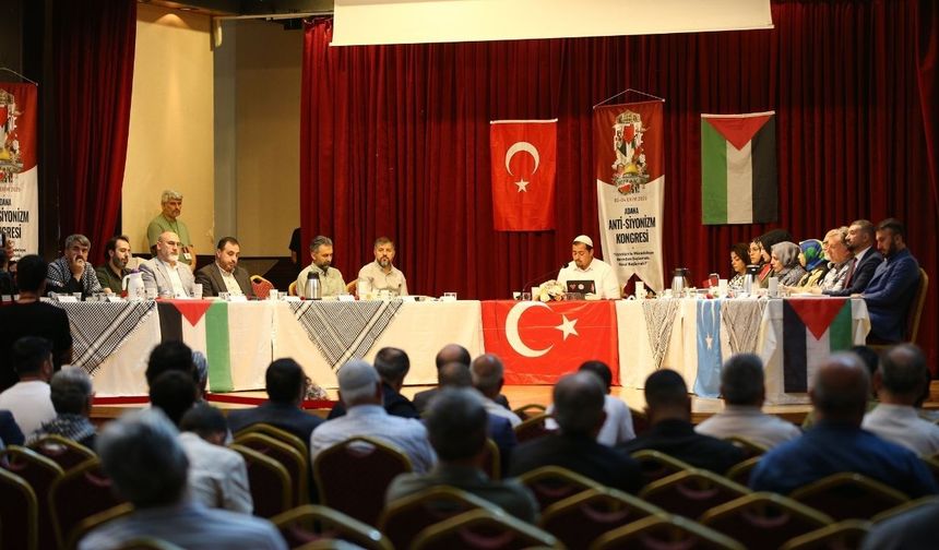 Adana'da "Anti-Siyonizm Kongresi" başladı