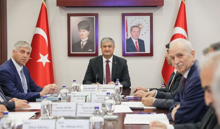 Adana'da tarım arazilerinin korunması için kritik toplantı