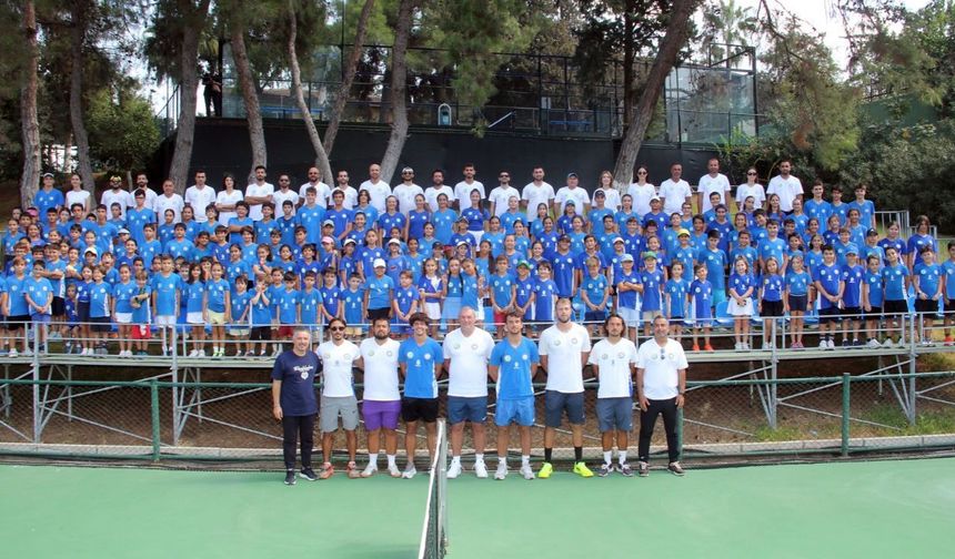 Adana'daki tenis kulübü, yeni şampiyonlar yetiştirmeyi hedefliyor
