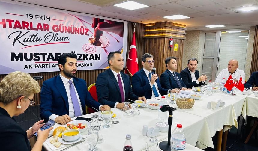 AK Parti Adana İl Başkanı Mustafa Özkan’dan Muhtarlarla anlamlı buluşma