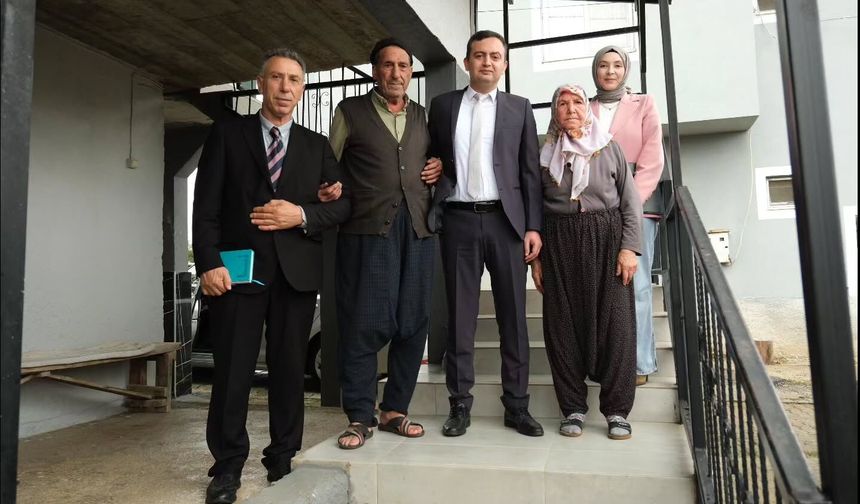 Aladağ'da gönül köprüsü: Kaymakam Tayfun Yılmaz'dan Kökez Mahallesi'ne ziyaret