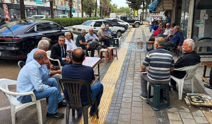 Başkan Karataş hemşehrilerine kulak verdi