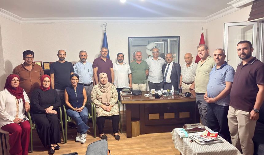 Başkan Yardımcısı Tepgeç’in ev sahipliğinde Mar-Dad yönetimi tam kadro bir arada