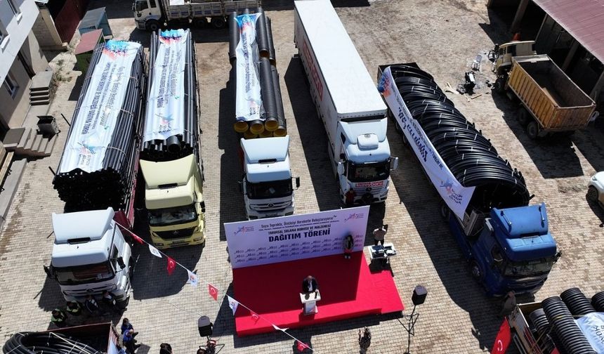Büyükşehir’den dört ilçeye üretici desteği