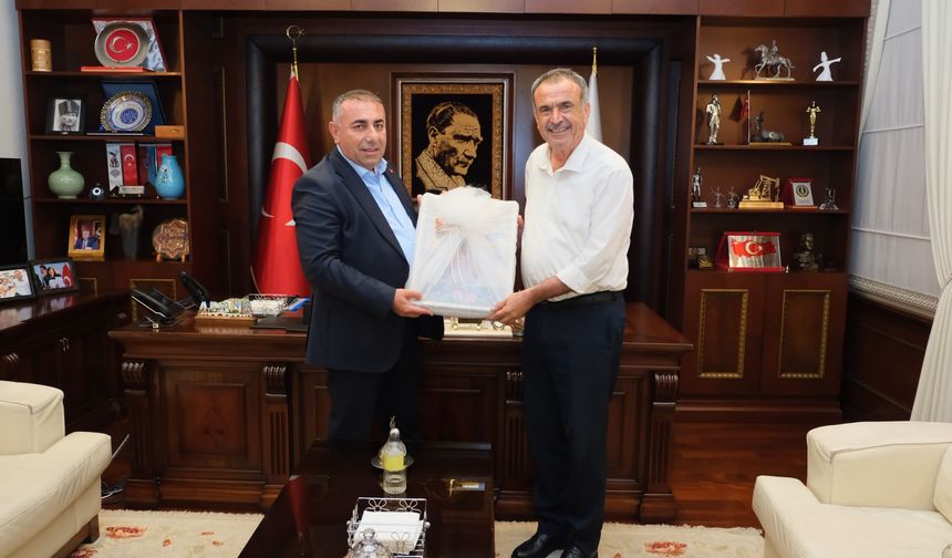 Gazimağusa Belediye Başkanı Uluçay'dan Büyükşehir'e ziyaret