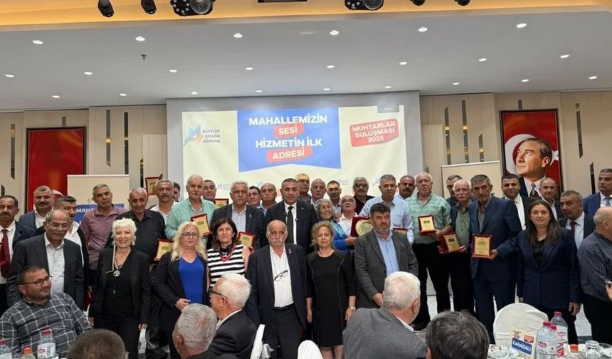 Güngör Geçer’den 11 ilçenin muhtarlarına teşekkür