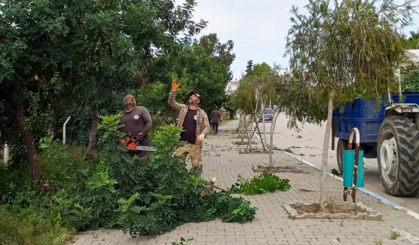 Karataş Belediyesi’nden yeni haftaya sahada hızlı başlangıç