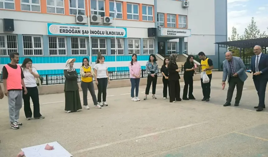 Sarıçam’da geleneksel çocuk oyunları heyecanı