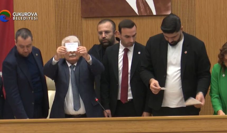 Çukurova’da başkan vekilliği seçimi sürüyor: İlk turda sonuç çıkmadı