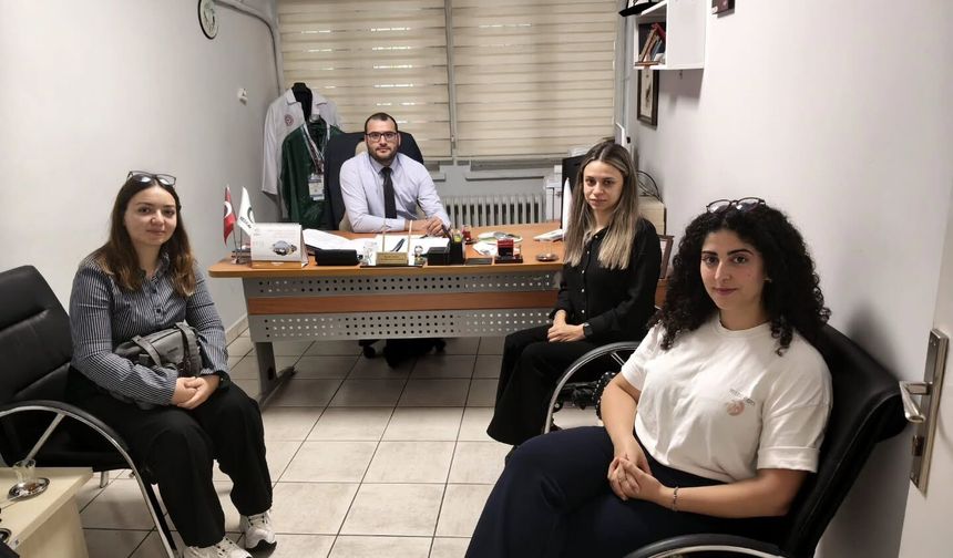 Seyhan YEDAM ve Yeşilay Adana Şubesinden genç stajyerler için ortak vizyon buluşması