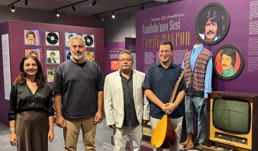 Turgay Başyayla’dan Ferdi Tayfur Müzesi’ne vefa ziyareti