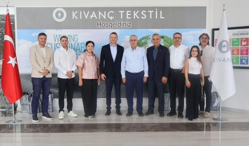 Zeki Kıvanç, Güney Eğitim Vakfı yöneticilerini ağırladı