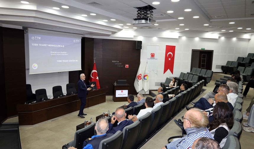 ADASO’da TOBB Şikago Ticaret Merkezi tanıtıldı