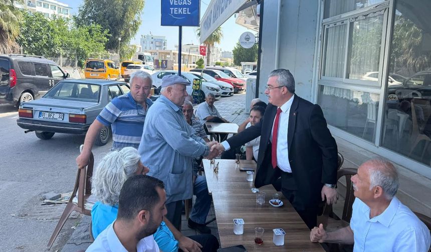 Başkan Karataş vatandaşlarla bir araya geldi