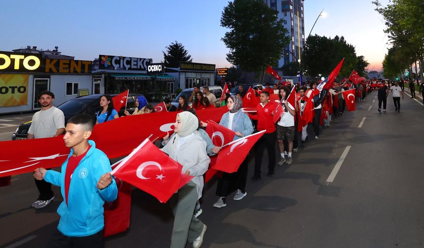 Kahramanmaraş'ta 19 Mayıs törenlerle kutlandı