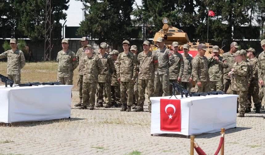 Kahramanmaraş’ta özel bireylere temsili askerlik töreni düzenlendi