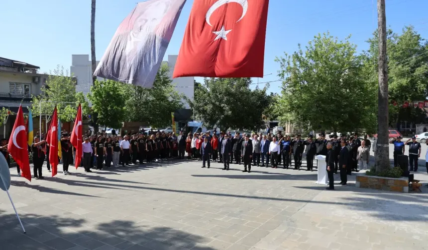 Karaisalı’da 19 Mayıs törenlerle kutlandı